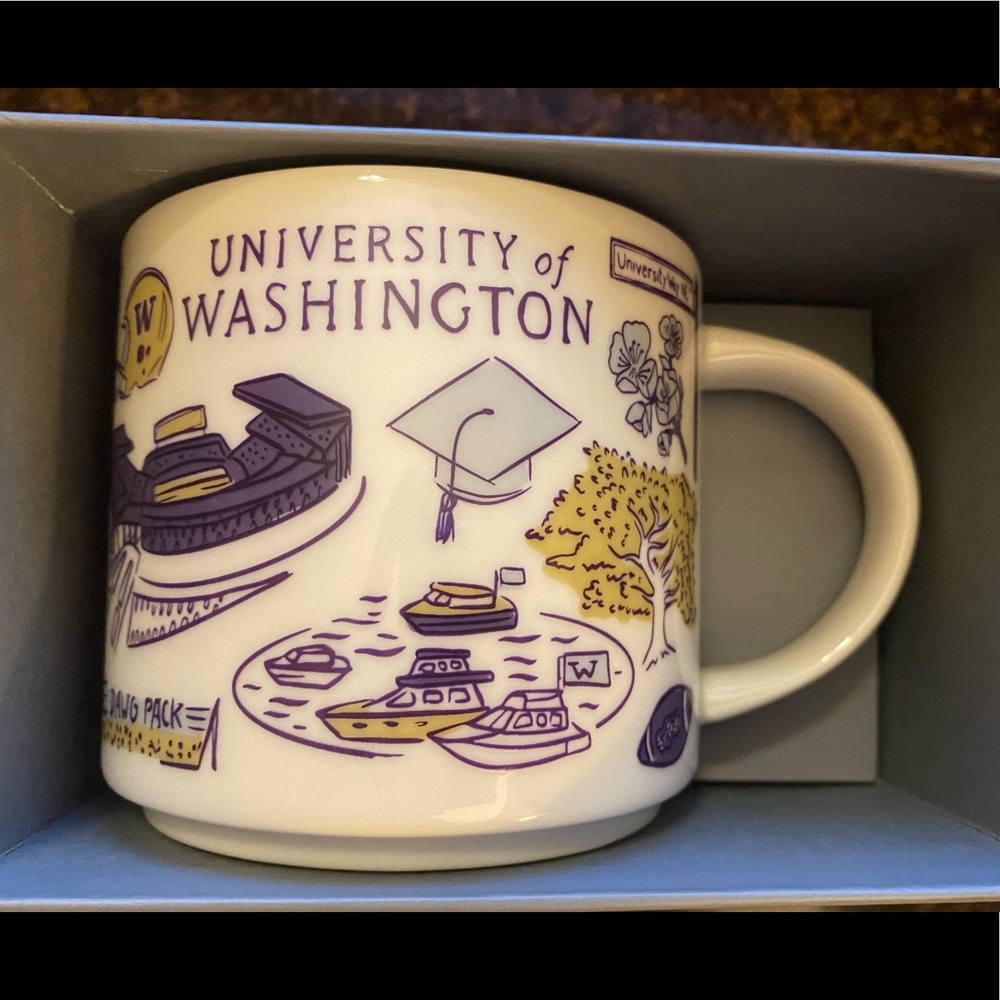 Starbucks Been There University of Washington mug
